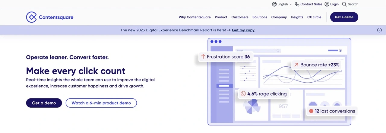 ContentSquare Homepage